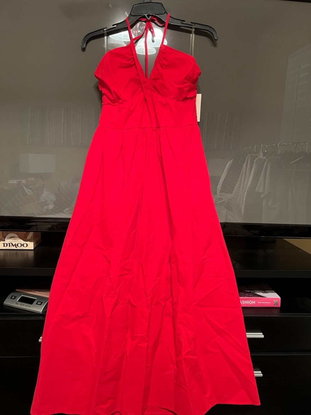 NWT Universal Thread Red Halter Dress